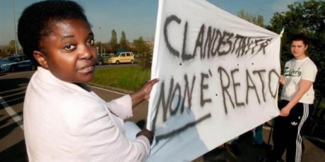 Petizione per le dimissioni del neo-ministro dell'Integrazione Cécile Kyenge promossa da Io amo l'Italia