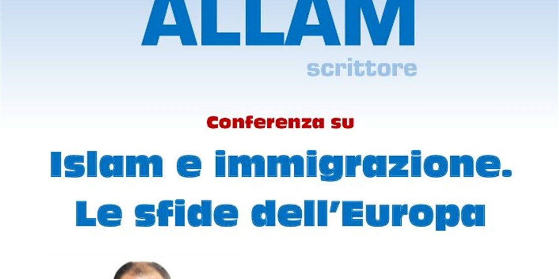 “Islam, immigrazione e globalismo. Le sfide dell’Europa”. Incontro pubblico di Magdi Cristiano Allam ad Alassio