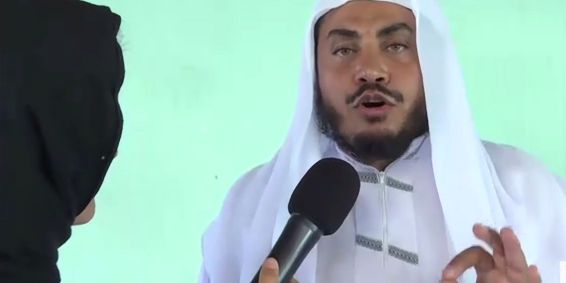 La minaccia dell'imam di Bari Sharif Lorenzini: 