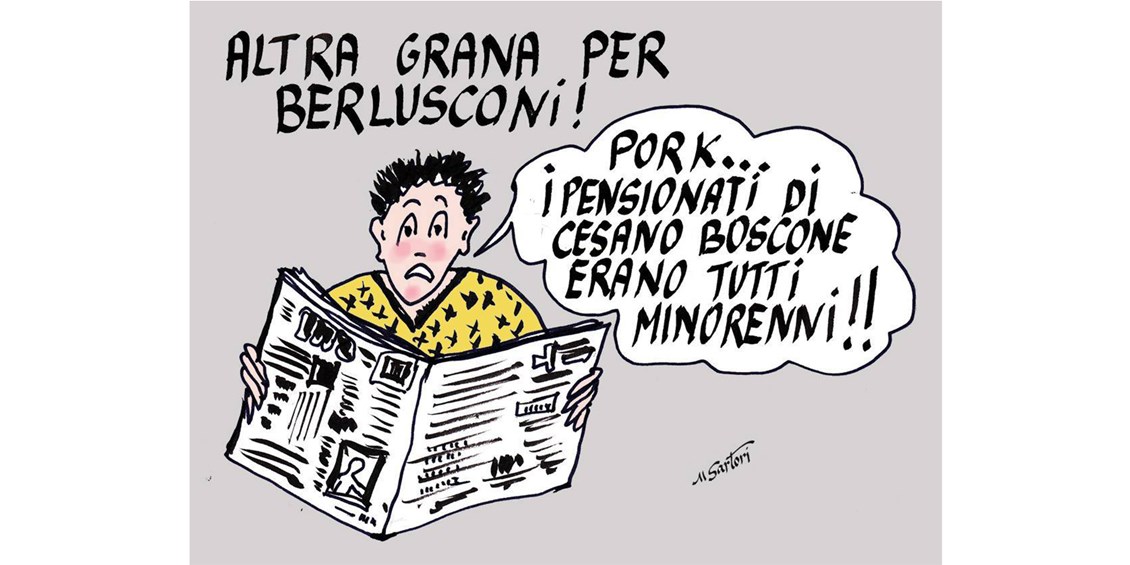 Vi meravigliereste se accusassero Berlusconi di essersi intrattenuto con dei minorenni anziché con i pensionati nell'ospizio di Cesano Boscone?
