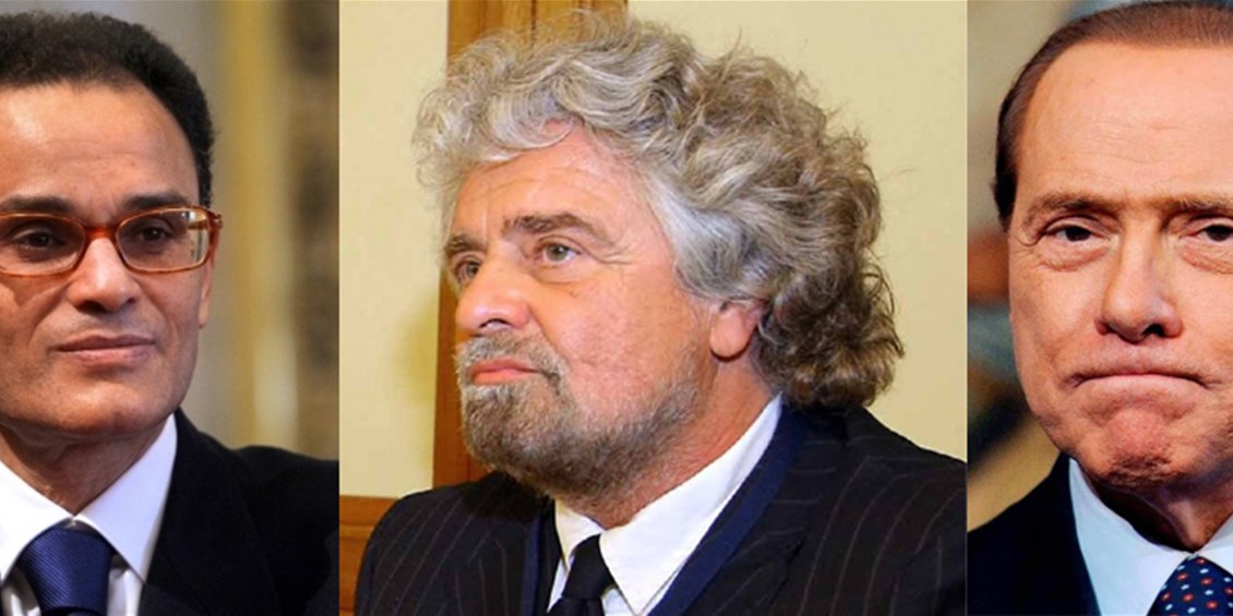 Il risultato del sondaggio “Il personaggio che ha fatto il bene degli italiani nel 2013”, premia Allam, Grillo e Berlusconi