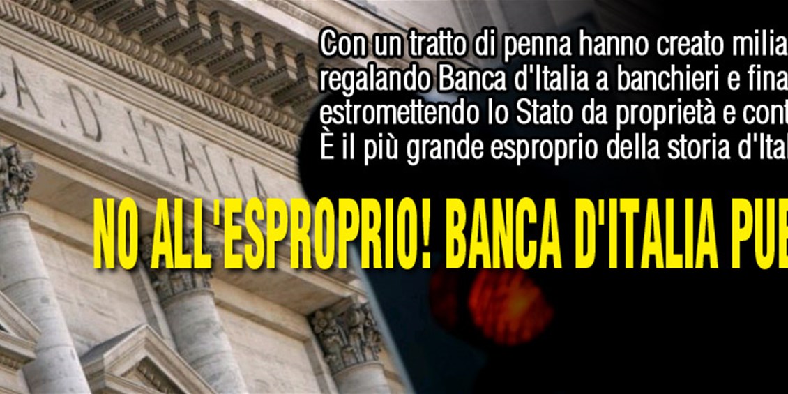 Gli italiani vanno in malora e le banche gongolano