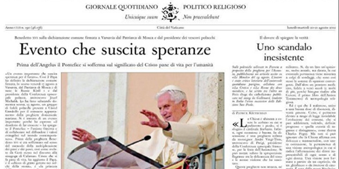 L'asse tra il Vaticano e Monti: il patto scellerato con l'Europa anticristiana