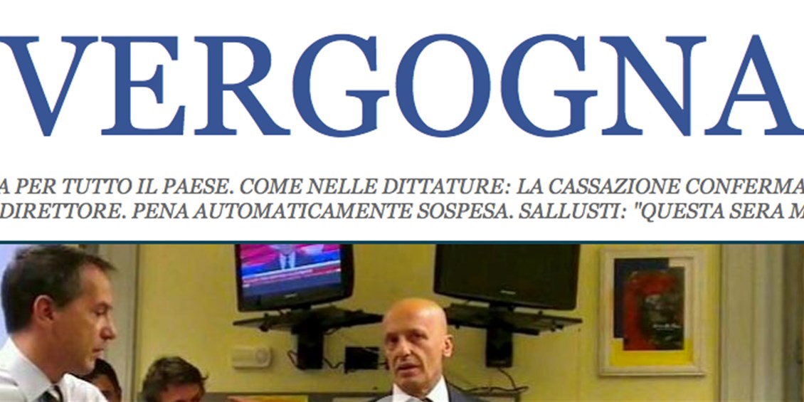 Magdi Cristiano Allam: “Gli italiani liberi con Sallusti! Basta con la dittatura dei magistrati!”